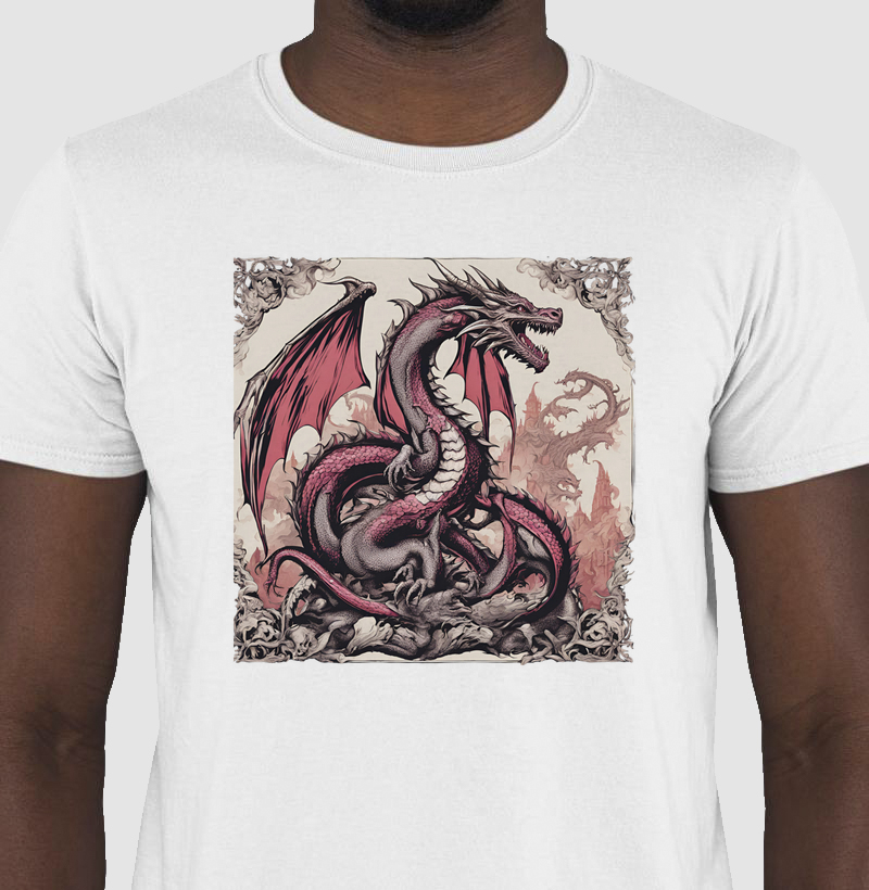 camiseta dragão