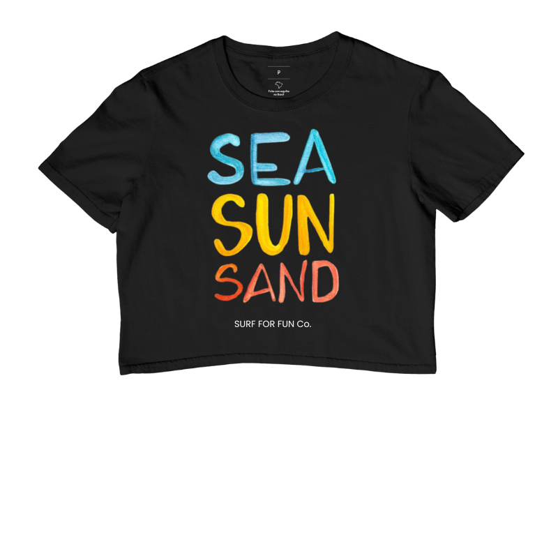 Camiseta Sea Sun Sand - Surf For Fun Wear