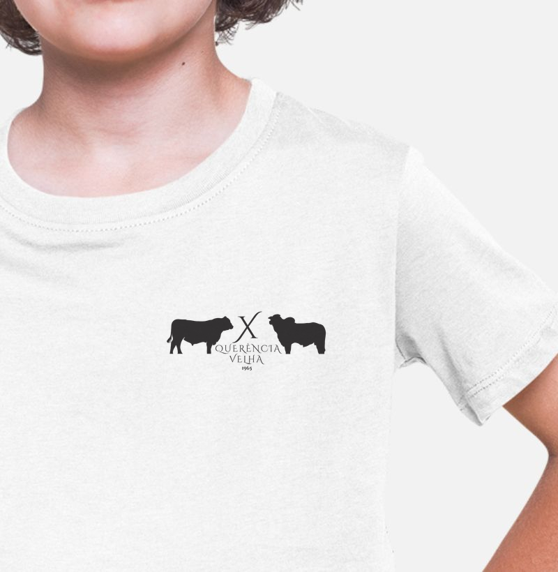 Camiseta Infantil Querência Velha - personalizada
