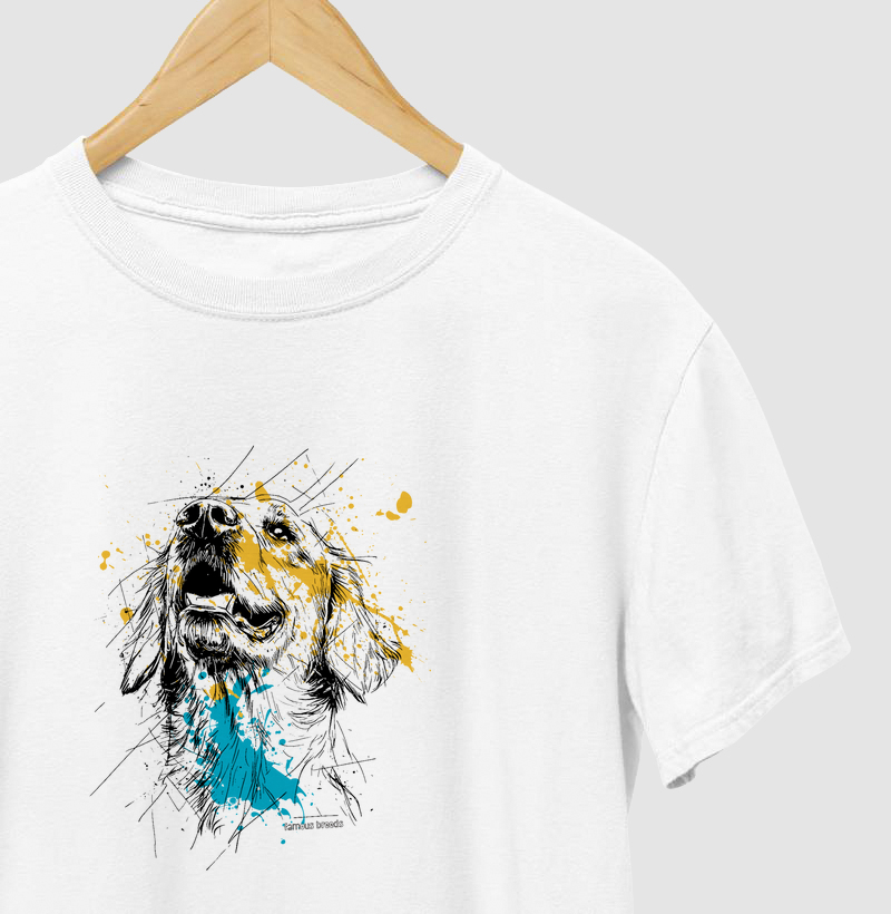 Golden Line Art