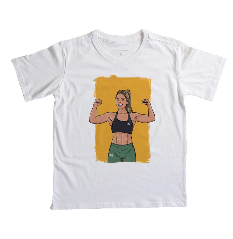 Mulher fazendo Double Biceps V01