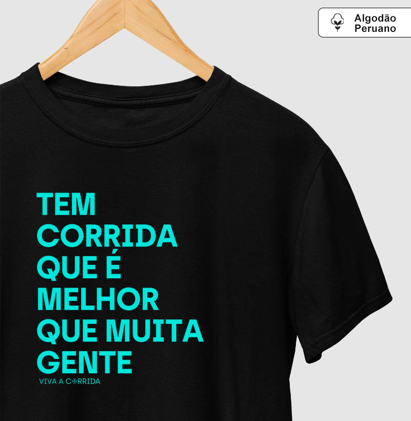 Tem corrida que é melhor que muita gente - VIVA A CORRIDA Algodão Peruano