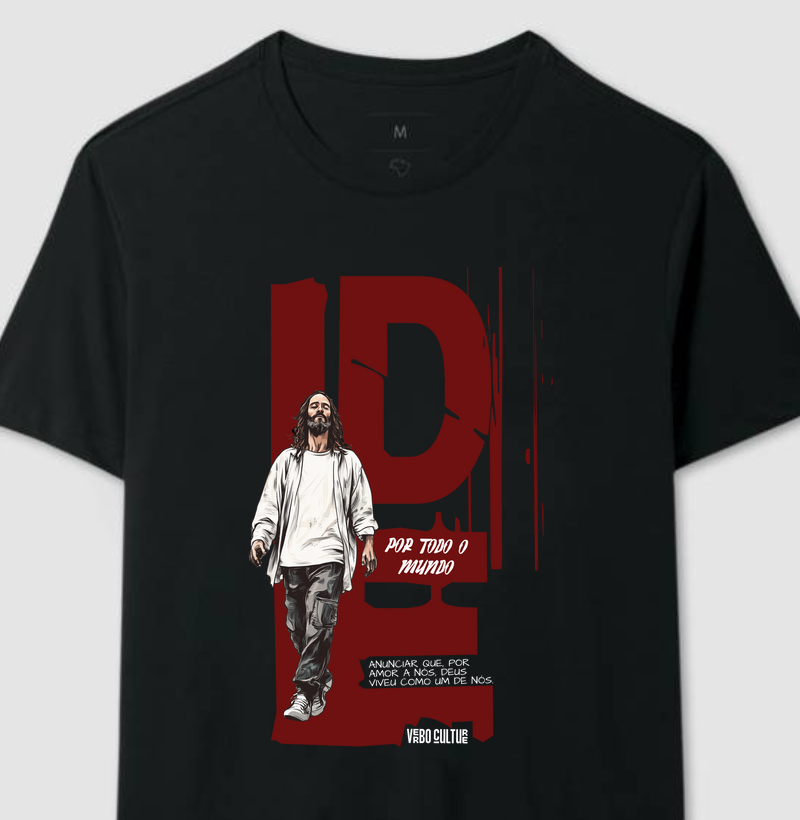 CAMISETA "IDE AO MUNDO"