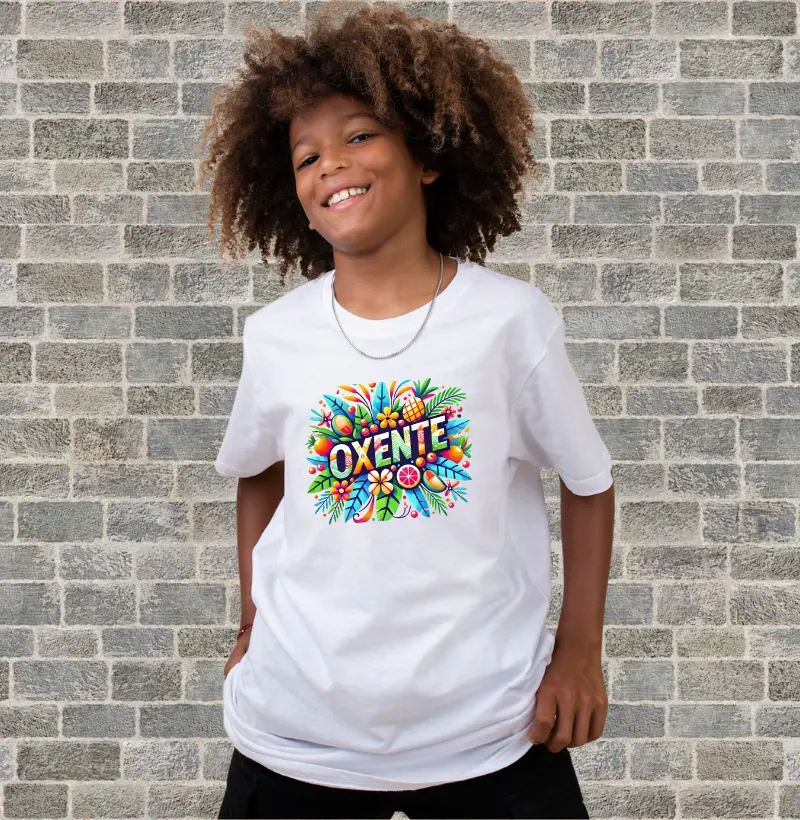 Camiseta infantil Unissex - Oxente