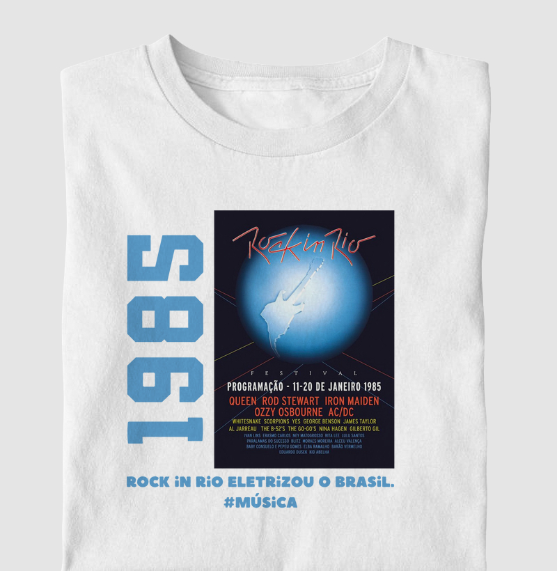 Coleção Anos Curiosos - 1985 - Rock in Rio eletrizou o Brasil.