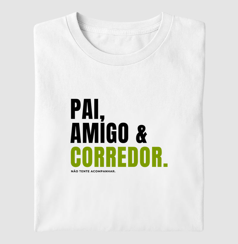 Camiseta Pai corredor