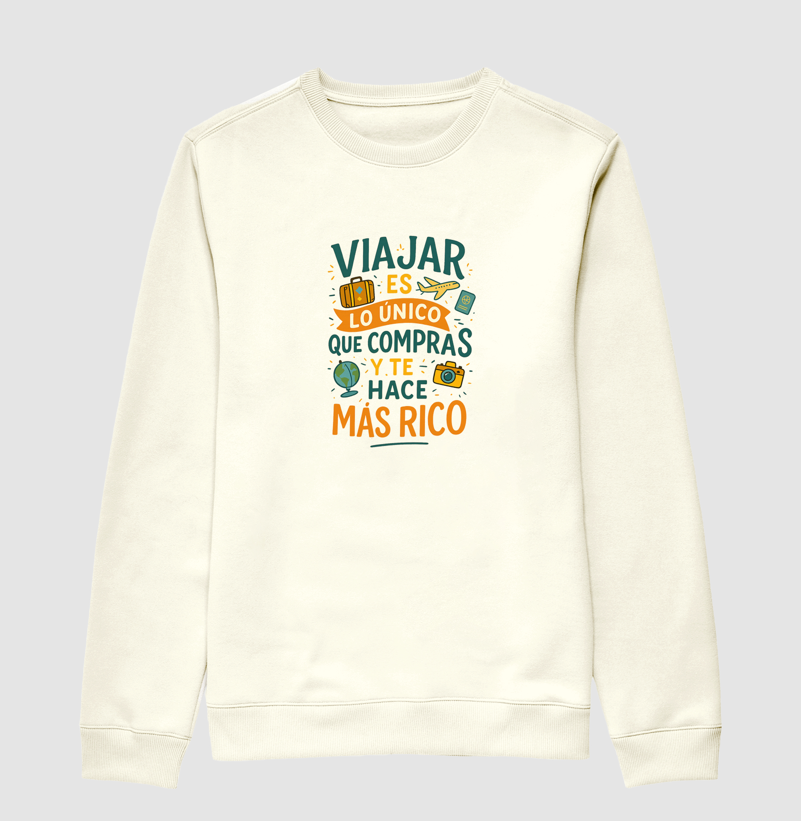 Viajar es lo único que compras y te hace más rico