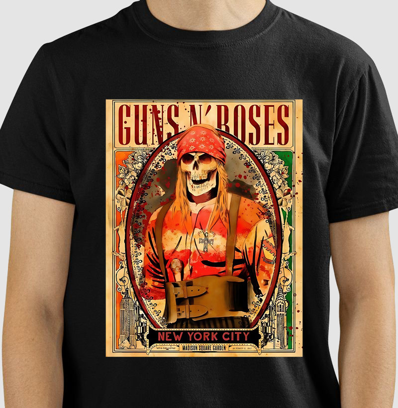 Camisetas Guns N' Roses