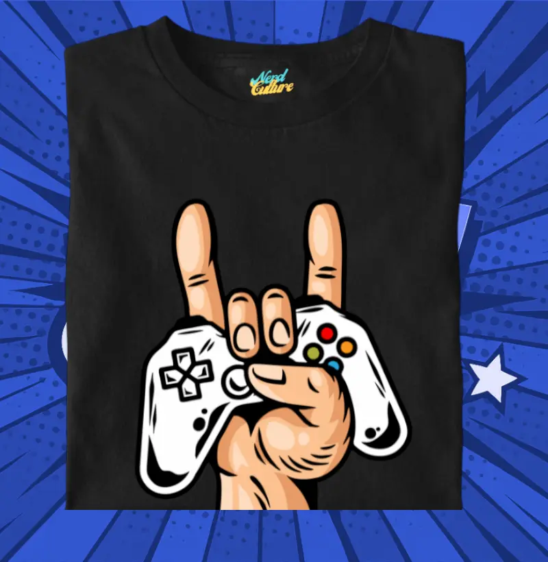 Camiseta Play 'n' Roll malha algodão premium