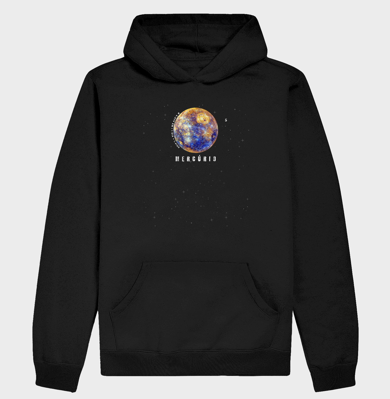 Mercúrio, o Mensageiro Celestial. Camiseta Supernova Estampada 
