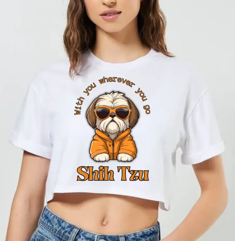 [Cropped]  With you wherever You Go - Shih Tzu