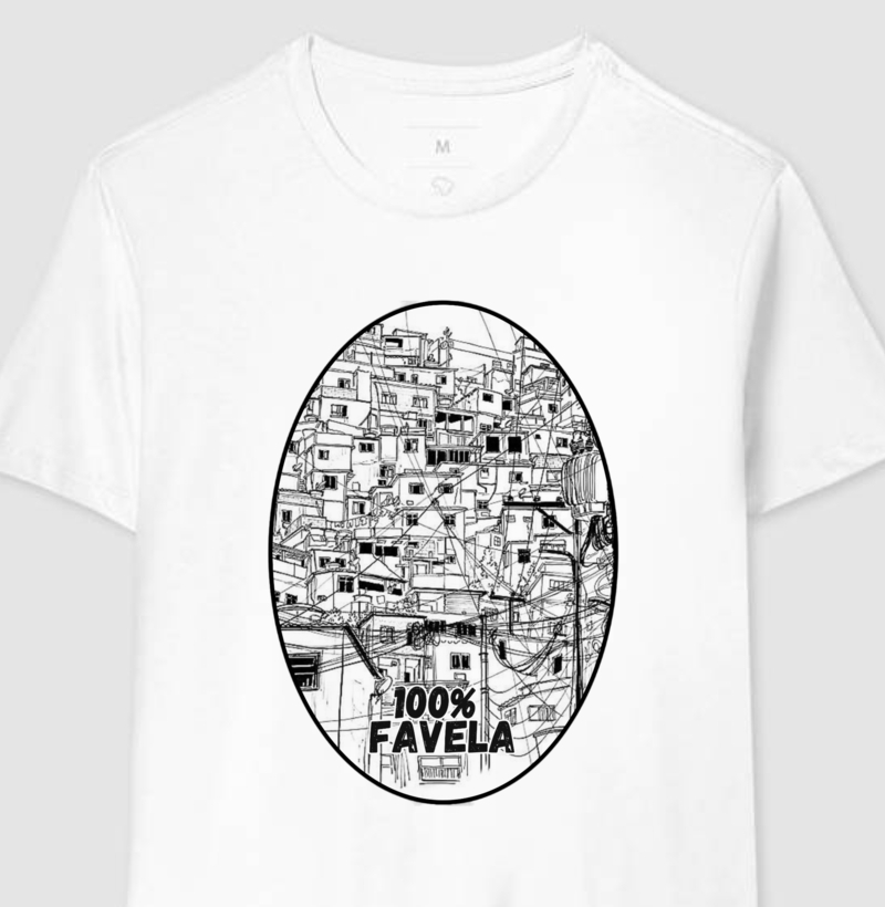 Camiseta Favela 100%