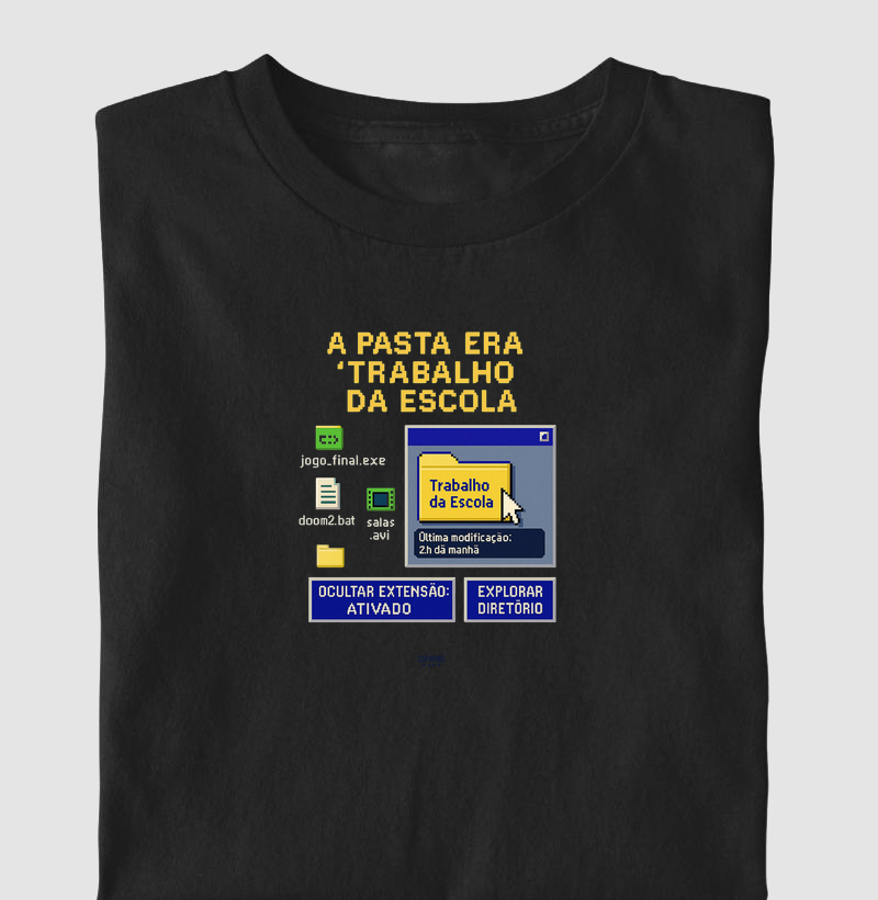 PcPhrase A Pasta Era Trabalho de Escola