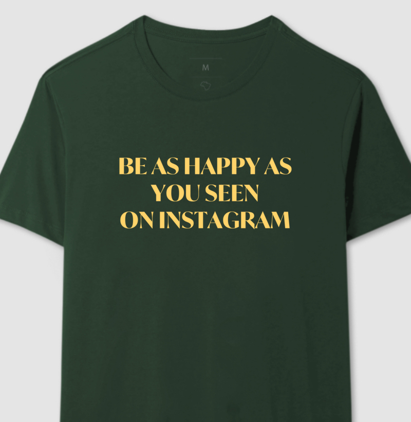 Camiseta Seja Feliz