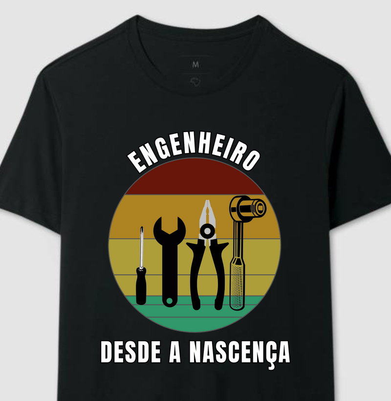 Camiseta Engenheiro desde a nascença