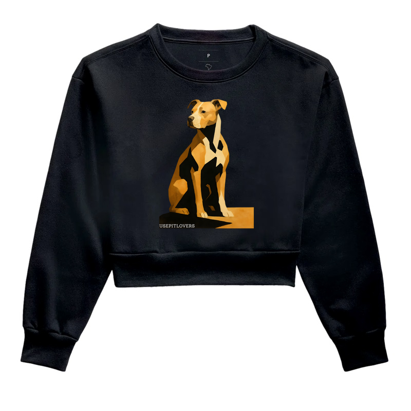 PIT BULL ESTILO LOW POLY MINIMALISTA