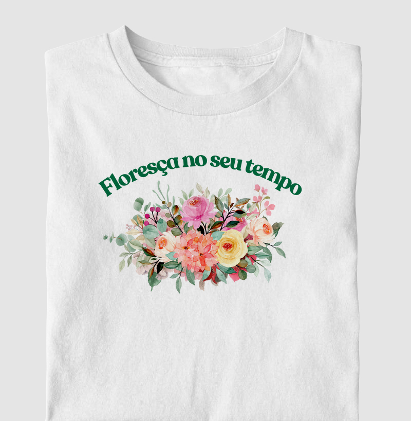 Floresça no seu tempo