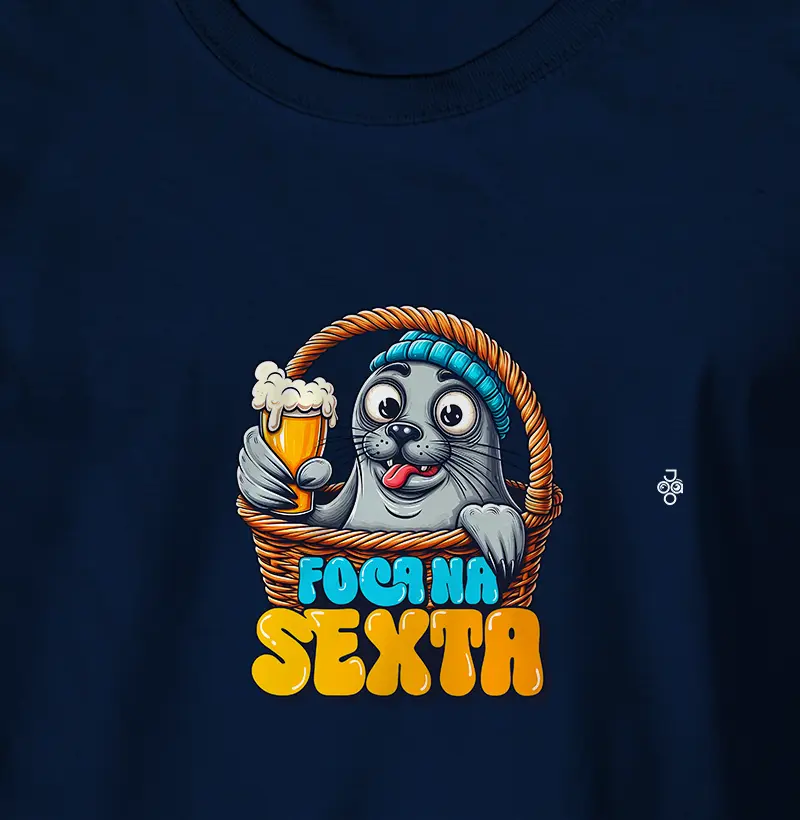 Camiseta Foca na sexta
