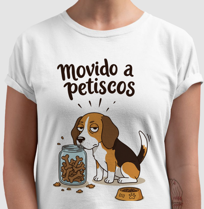 Camiseta Beagle Fominha – Movido a Petiscos