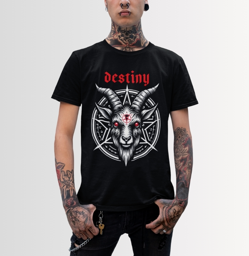 Camiseta Devil Goat
