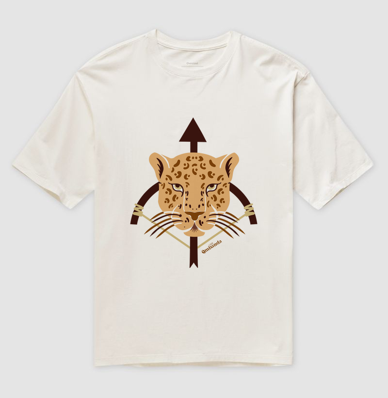 Camiseta Oversized - Onça pintanda