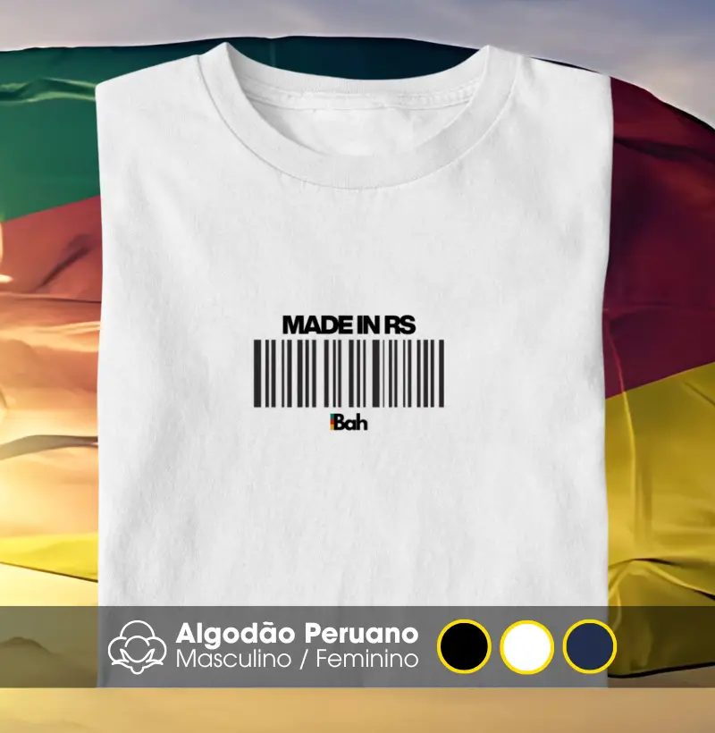 Made in RS - código de barras