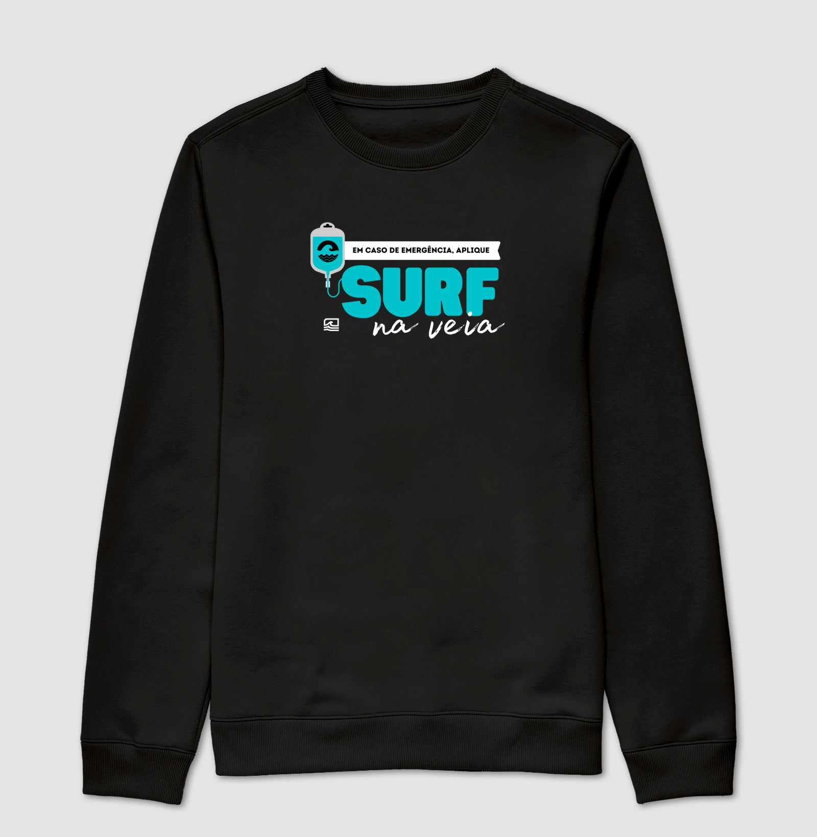 Surf na Veia (Moletom suéter)