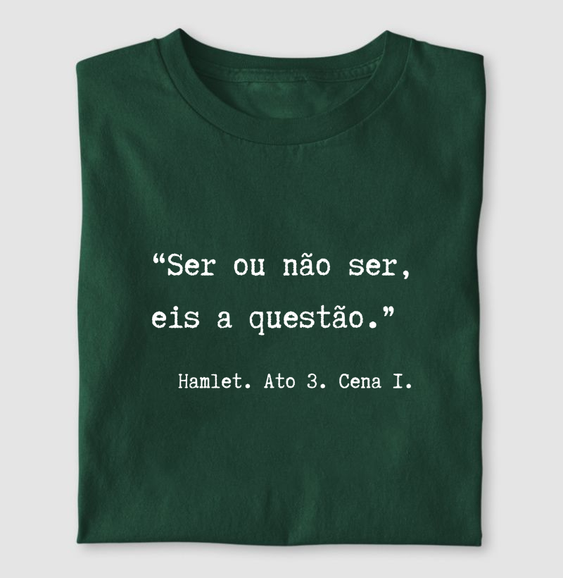 Ser ou não ser.