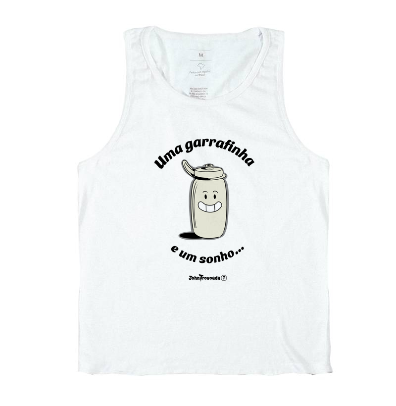 Camiseta Oversized Garrafinha e um sonho 