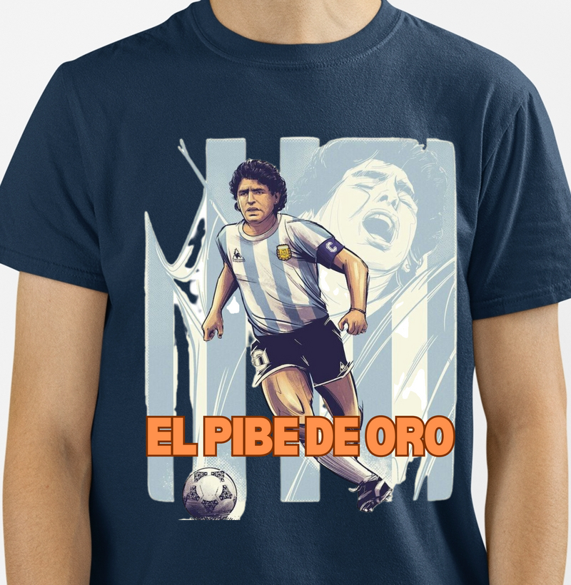 camisa 100% algodão, El Pibe de Oro