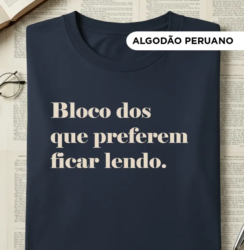 Bloco dos que preferem ficar lendo