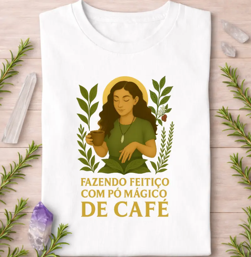 Fazendo Feitiço com Pó Mágico de Café