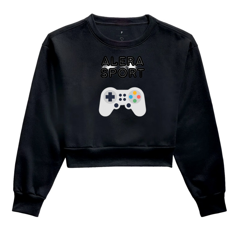 cropped moletom  gamer