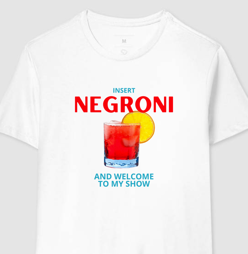 Camiseta Insert Negroni