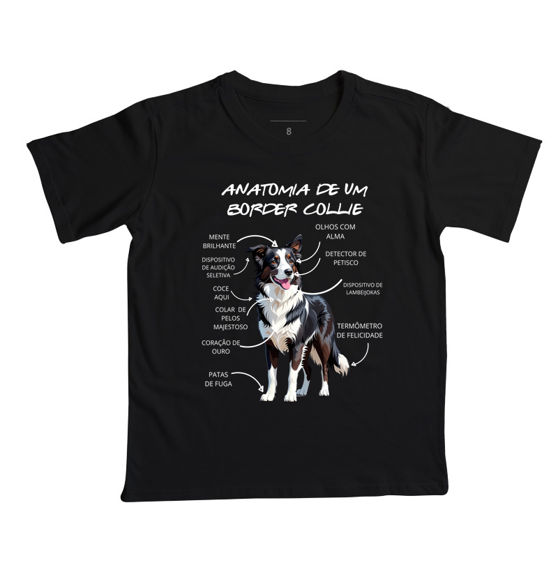 Anatomia de um border collie