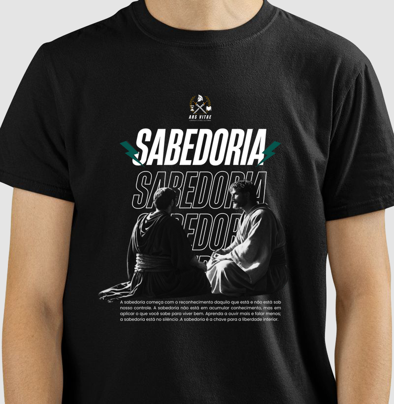 Camiseta "Sabedoria" – Ars Vitae