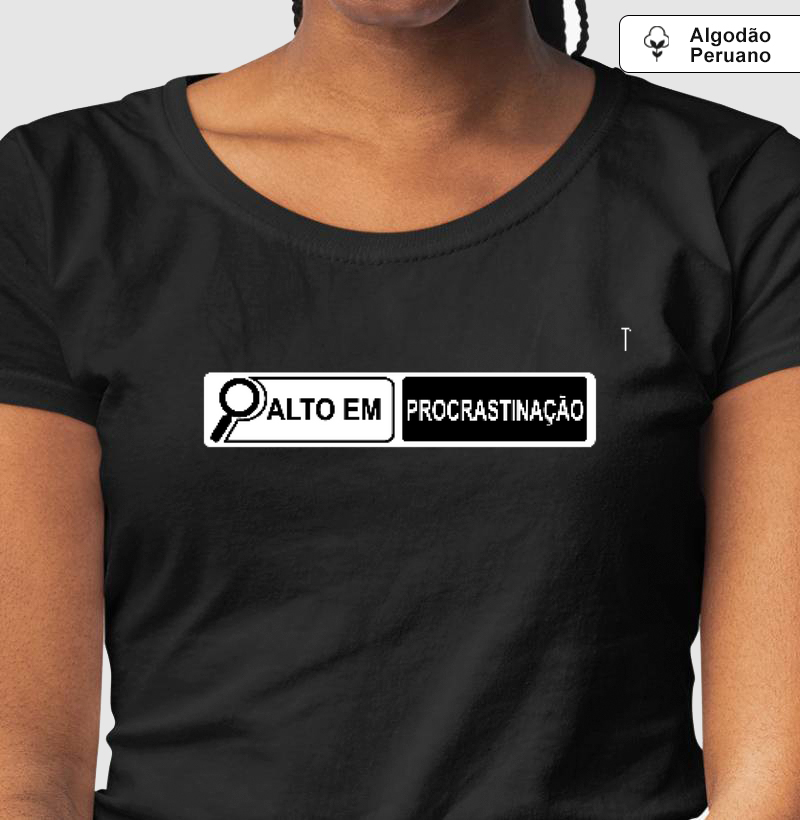 ALTO EM PROCRASTINAÇÃO