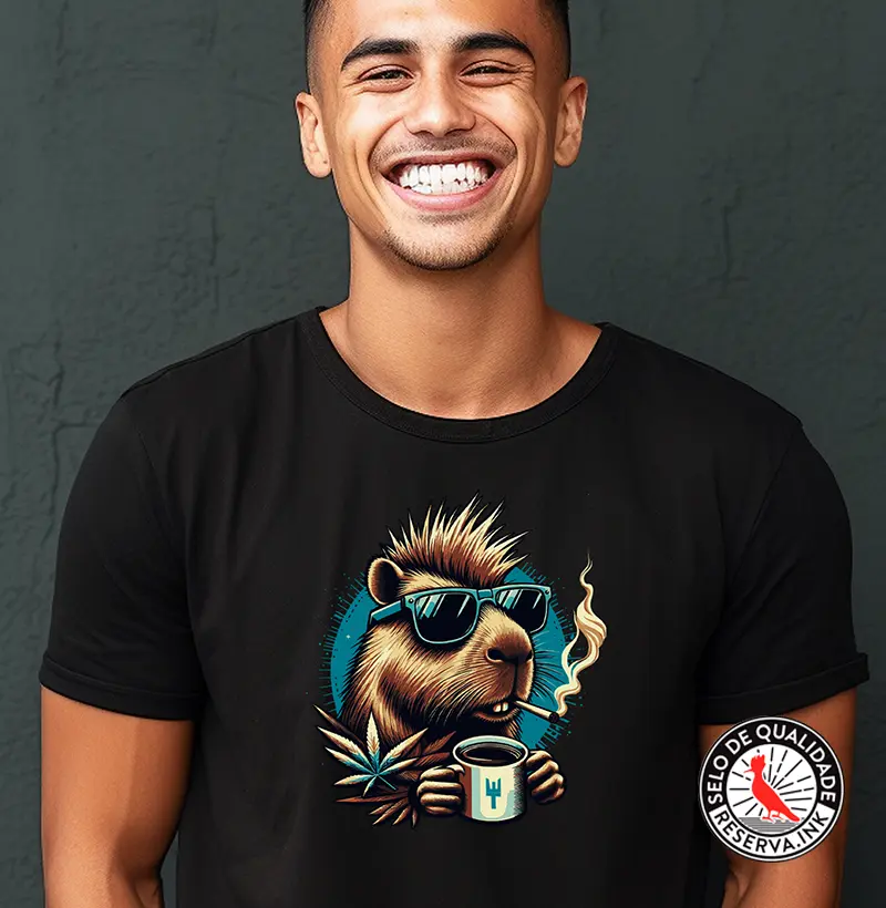 Camiseta Capivara Sussa
