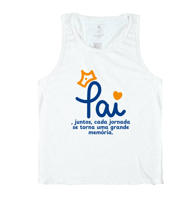 Camiseta Coleção Pai - Pai, juntos, cada jornada...