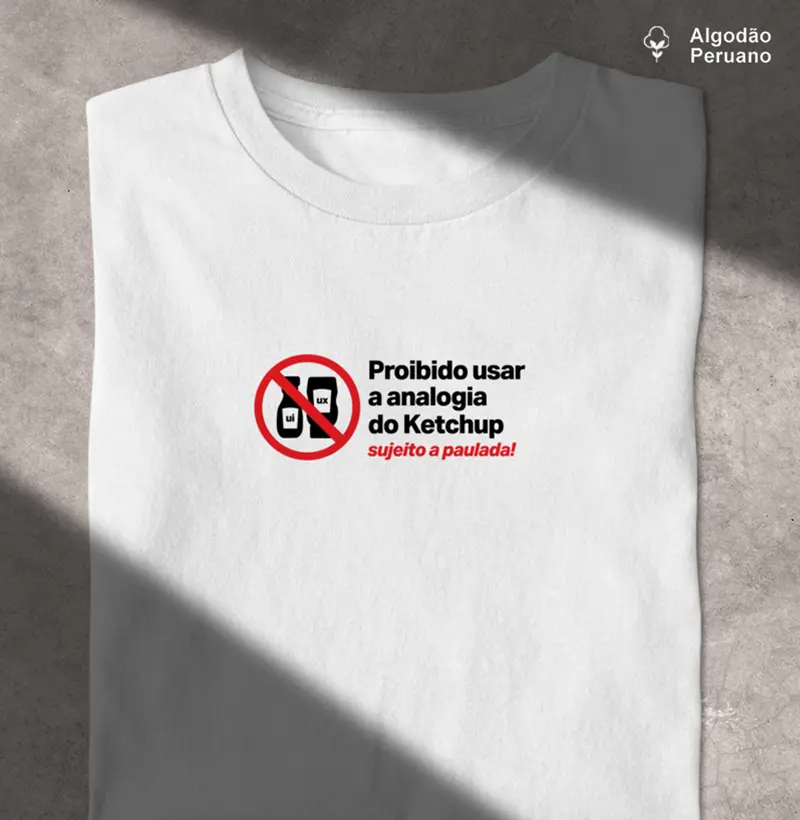 Proibido analogia do ketchup