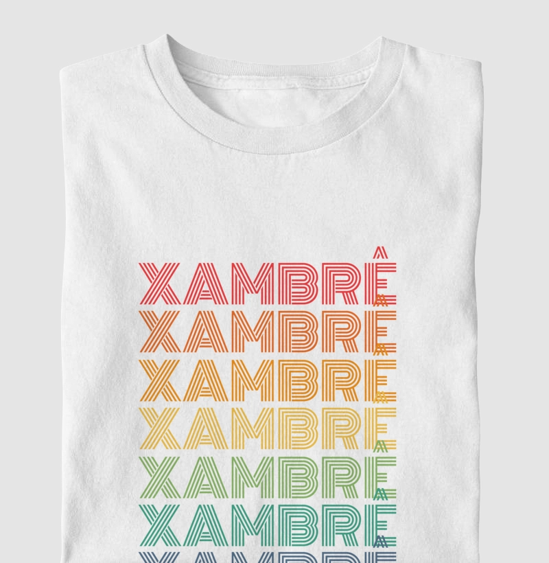 Xambrê Letreiro Retrô