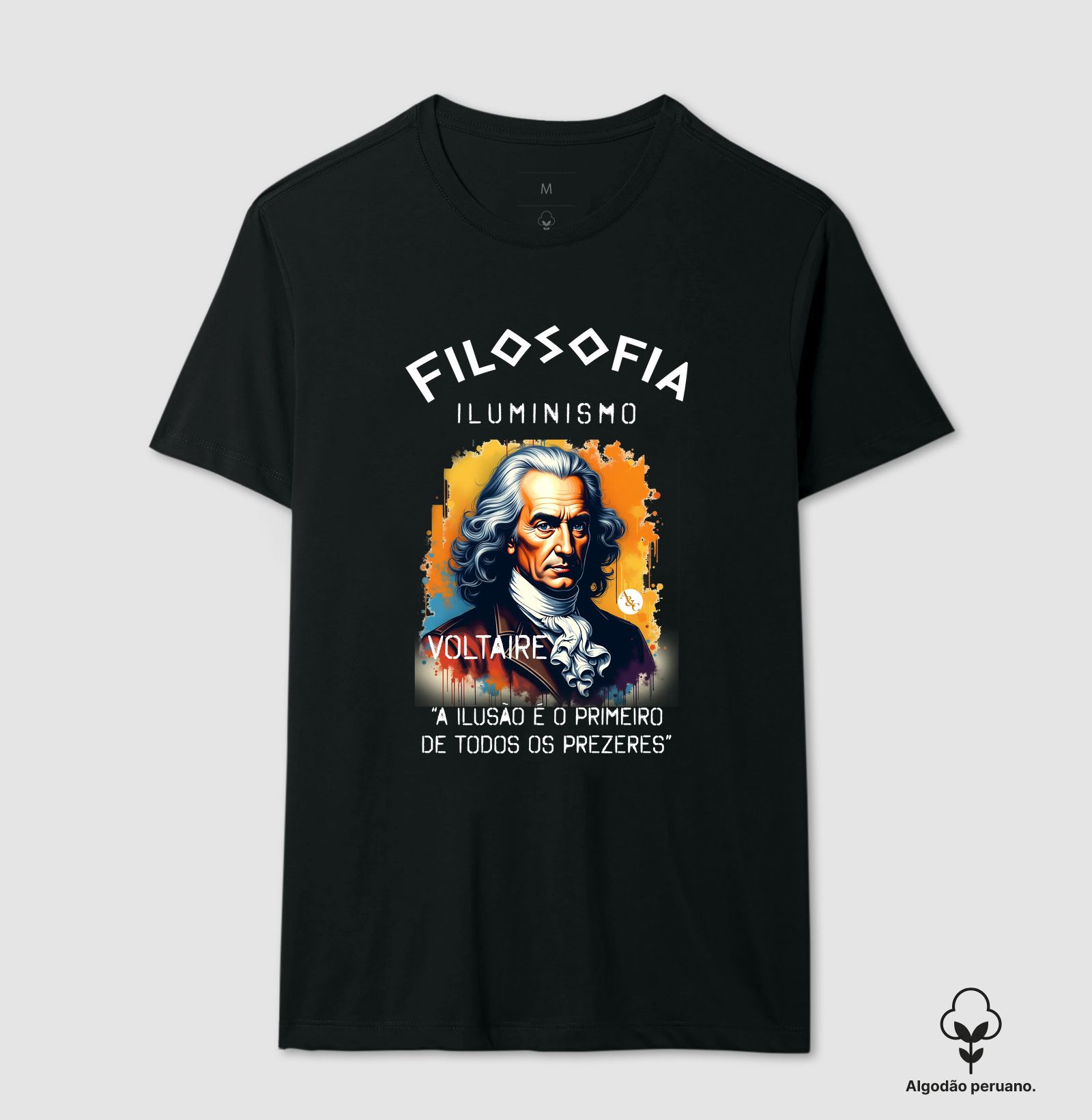 Camiseta Filosofia - Voltaire