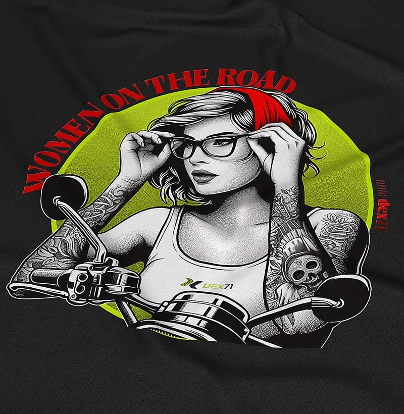 Girl Power - Woman on the road
