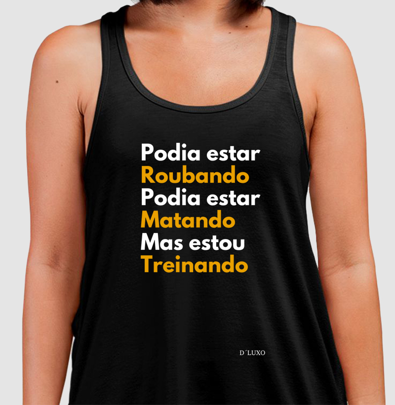 Podia estar roubando mas...