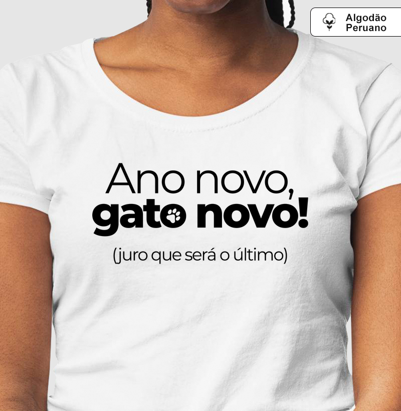 Ano novo, gato novo!