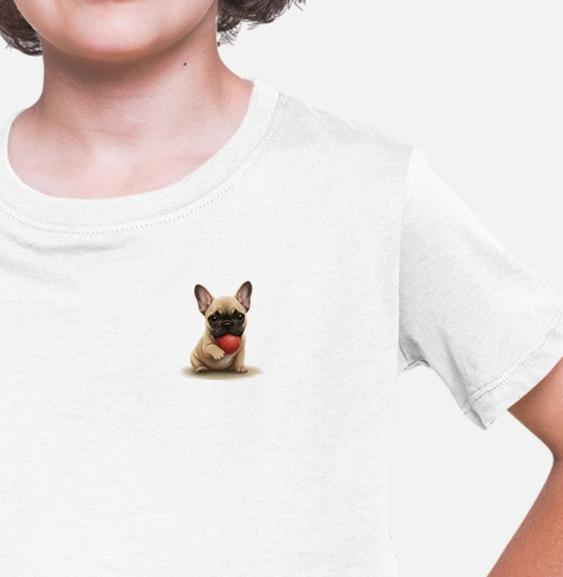 Bulldog Marrom Minimalista