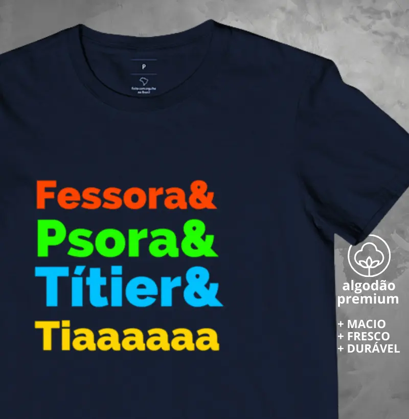 Camiseta Fesora Psora Titier Tia