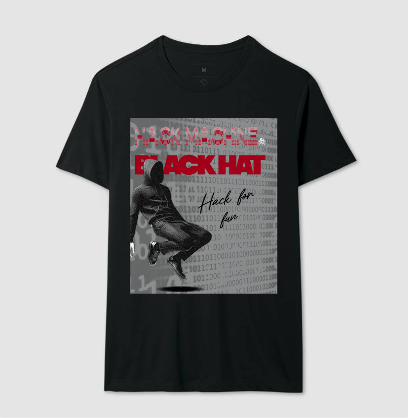 Camiseta Hack Machine – Black Hat / HackTribes™