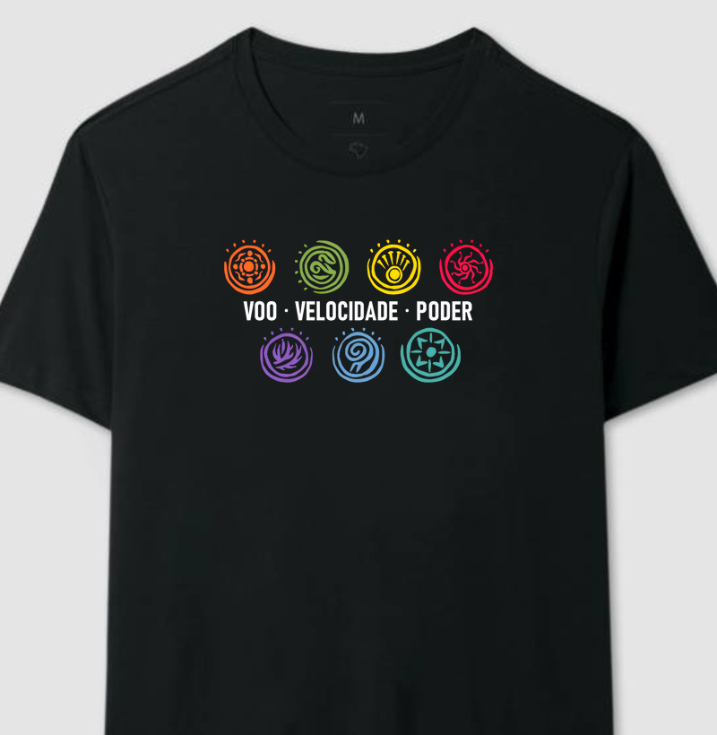 Camiseta "Dragon Classes" x FÚRIATV 