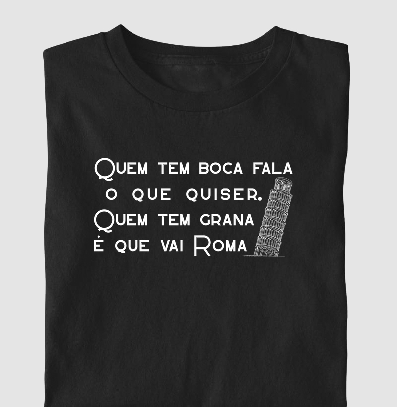 Quem tem grana é que vai a Roma (PSI)